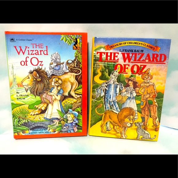 WIZARD OF OZ VTG 80s HARDCOVER CHAPTER BOOK BUNDLE - Picture 1 of 15